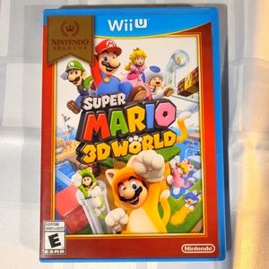 Wii U Super Mario 3D World Game